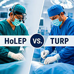 HoLEP vs ТУР (ТУРП): сравнение методов удаления аденомы простаты